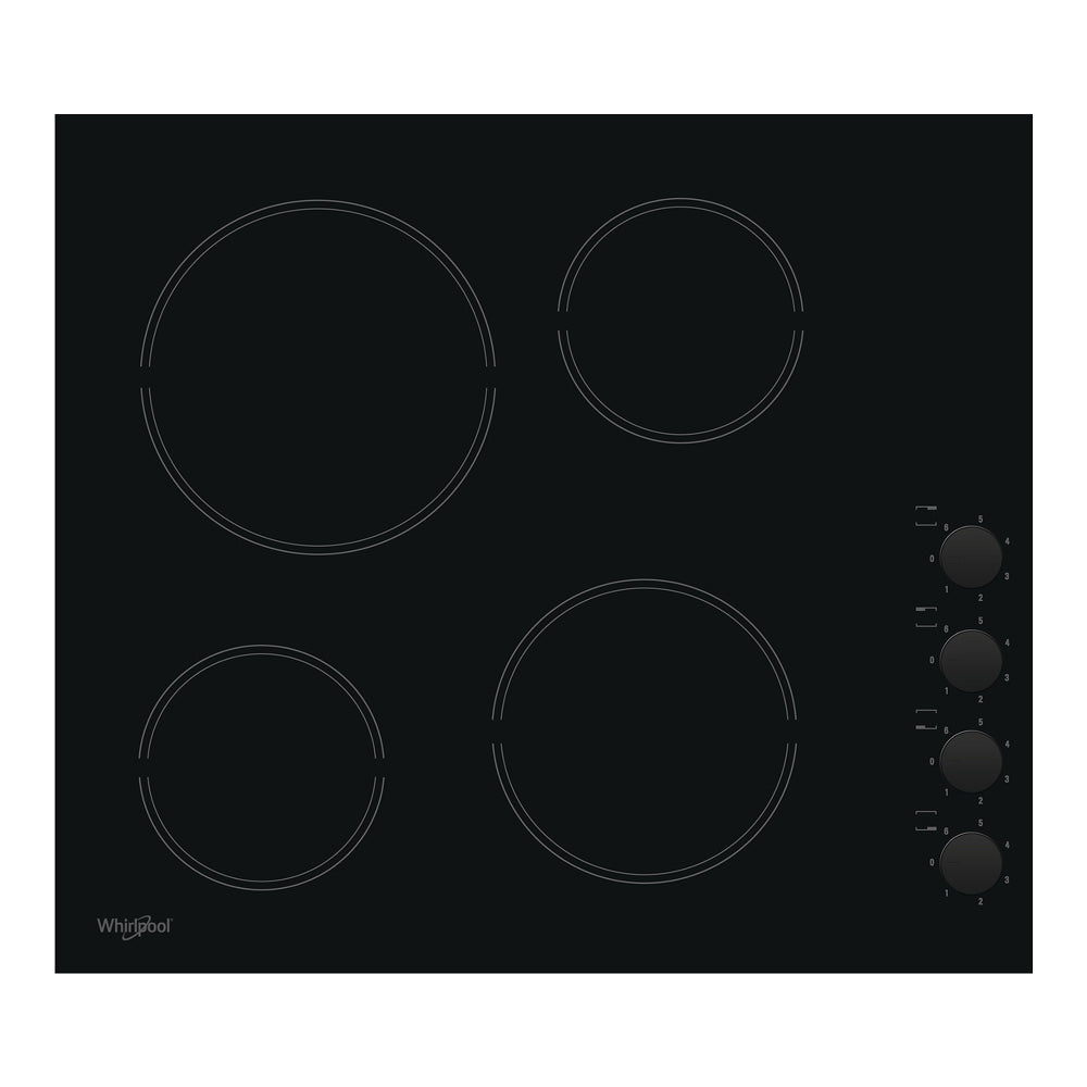 60cm 4 Zone Ceramic Cooktop Whirlpool Australia