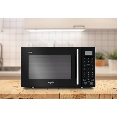 Freestanding Microwave with AirFry - Silver Handle