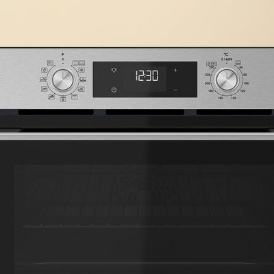 60cm Multi-Function Hybrid Clean Oven in Stainless Steel