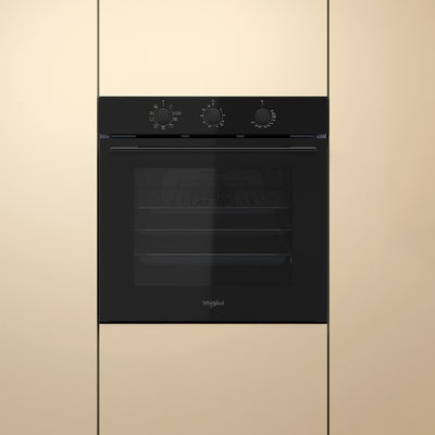 60cm Hydrolytic Multi-Function Oven in Black