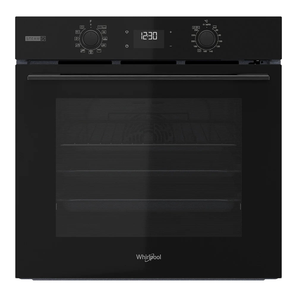 60cm Multi-function Gentle Steam Oven in Black