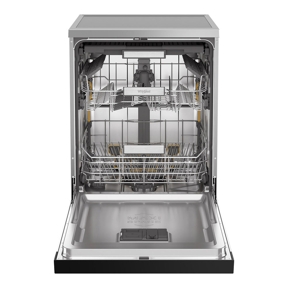 60cm Power Clean Maxi-Tub 15 Place Setting Freestanding Dishwasher in Stainless Steel