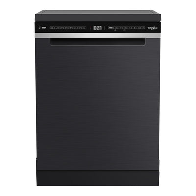 60cm Power Clean Maxi-Tub 15 Place Setting Freestanding Dishwasher In Black