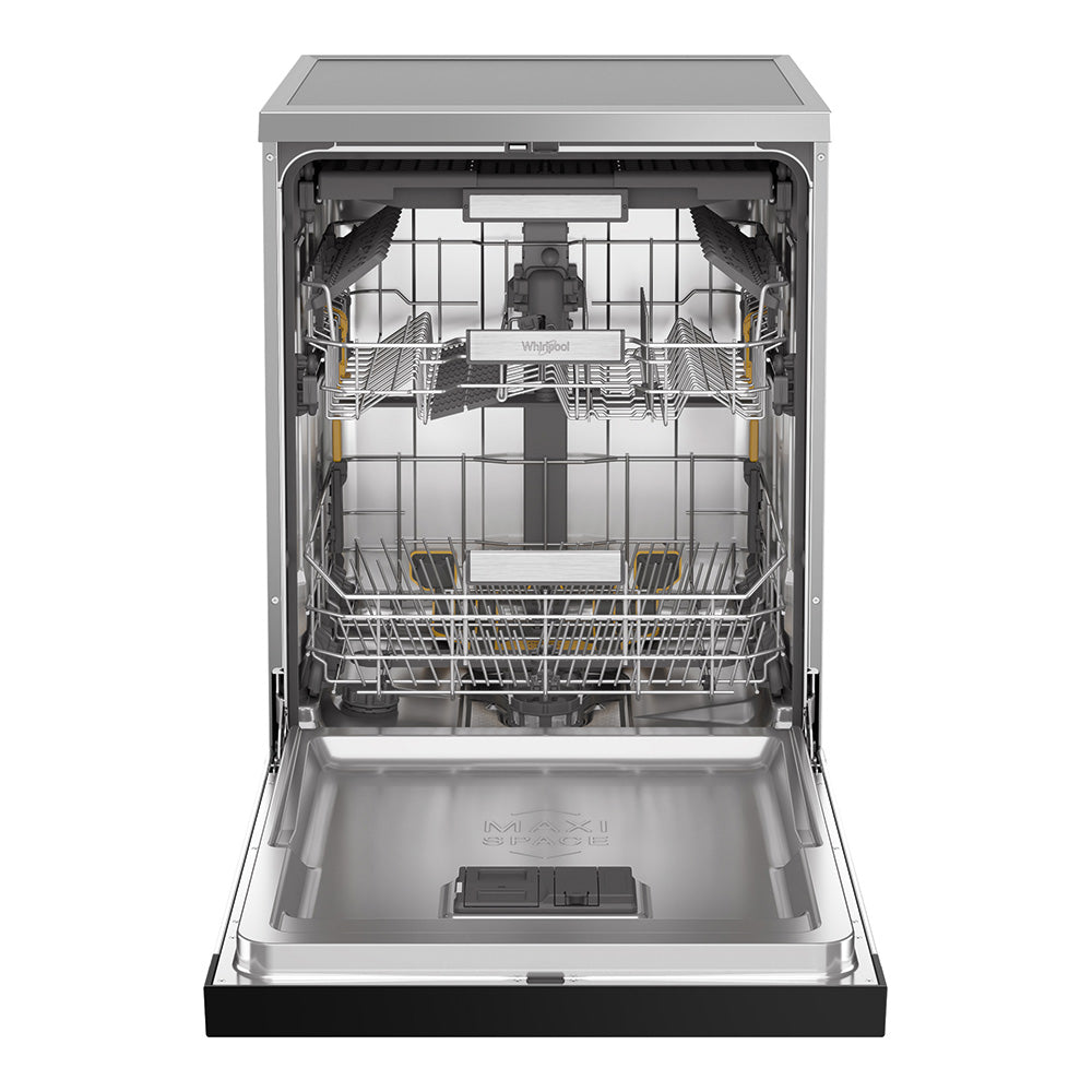 60cm Power-Clean Maxi- Tub 14 Place Setting Freestanding Dishwasher in Stainless Steel