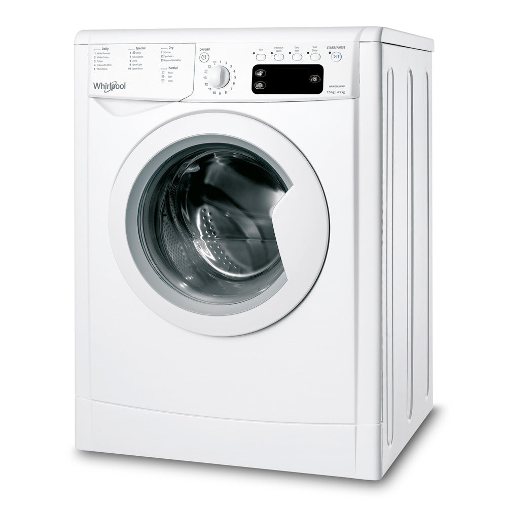 WHIRLPOOL 7.5KG WASH / 4.5KG DRY COMBO