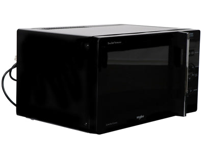 25L 800W Microwave Oven With Crisp & Grill In Black